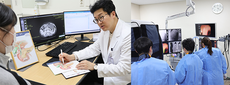 ��ȭ��(����㵵)���� ������ ����, ����㵵 ���� ERCP�ü�